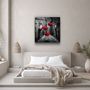 Autres décorations murales - ・"Red Forest"・Glass Wall Art | Artdesigna Glass Printing Wall Arts. - ARTDESIGNA