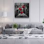 Autres décorations murales - ・"Red Forest"・Glass Wall Art | Artdesigna Glass Printing Wall Arts. - ARTDESIGNA