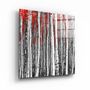 Other wall decoration - ・"Red Bicycle"・Glass Wall Art | Artdesigna Glass Printing Wall Arts. - ARTDESIGNA