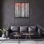 Other wall decoration - ・"Red Bicycle"・Glass Wall Art | Artdesigna Glass Printing Wall Arts. - ARTDESIGNA