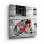 Autres décorations murales - ・"Purple Rose"・Glass Wall Art | Artdesigna Glass Printing Wall Arts. - ARTDESIGNA