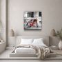 Autres décorations murales - ・"Purple Rose"・Glass Wall Art | Artdesigna Glass Printing Wall Arts. - ARTDESIGNA