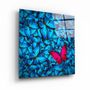 Autres décorations murales - ・"Colorful Umbrellas"・Glass Wall Art | Artdesigna Glass Printing Wall Arts. - ARTDESIGNA