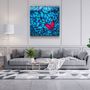 Autres décorations murales - ・"Colorful Umbrellas"・Glass Wall Art | Artdesigna Glass Printing Wall Arts. - ARTDESIGNA