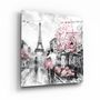 Autres décorations murales - ・"Red Dock"・Glass Wall Art | Artdesigna Glass Printing Wall Arts. - ARTDESIGNA