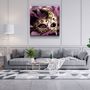 Other wall decoration - ・"Woman (Green)"・Glass Wall Art | Artdesigna Glass Printing Wall Arts. - ARTDESIGNA