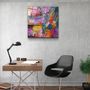 Other wall decoration - ・"Downtown (City Center)"・Glass Wall Art | Artdesigna Glass Printing Wall Arts. - ARTDESIGNA