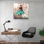 Other wall decoration - ・"Women (Pink)"・Glass Wall Art | Artdesigna Glass Printing Wall Arts. - ARTDESIGNA