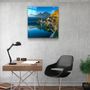 Autres décorations murales - ・"Palm Tree"・Glass Wall Art | Artdesigna Glass Printing Wall Arts. - ARTDESIGNA