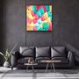 Autres décorations murales - ・"Dandelion"・Glass Wall Art | Artdesigna Glass Printing Wall Arts. - ARTDESIGNA