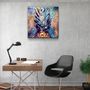 Other wall decoration - ・"Colored Yarn Balls"・Glass Wall Art | Artdesigna Glass Printing Wall Arts. - ARTDESIGNA
