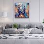 Other wall decoration - ・"Colored Yarn Balls"・Glass Wall Art | Artdesigna Glass Printing Wall Arts. - ARTDESIGNA
