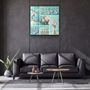 Autres décorations murales - ・"Colorful Umbrellas"・Glass Wall Art | Artdesigna Glass Printing Wall Arts. - ARTDESIGNA