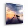 Autres décorations murales - ・"Lake"・Glass Wall Art | Artdesigna Glass Printing Wall Arts. - ARTDESIGNA