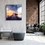 Autres décorations murales - ・"Lake"・Glass Wall Art | Artdesigna Glass Printing Wall Arts. - ARTDESIGNA