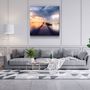 Autres décorations murales - ・"Lake"・Glass Wall Art | Artdesigna Glass Printing Wall Arts. - ARTDESIGNA