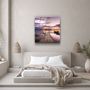 Other wall decoration - ・"Ruined Dock"・Glass Wall Art | Artdesigna Glass Printing Wall Arts. - ARTDESIGNA