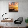 Other wall decoration - ・"Red Sunset"・Glass Wall Art | Artdesigna Glass Printing Wall Arts. - ARTDESIGNA