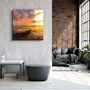 Other wall decoration - ・"Red Sunset"・Glass Wall Art | Artdesigna Glass Printing Wall Arts. - ARTDESIGNA