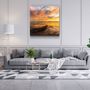 Other wall decoration - ・"Red Sunset"・Glass Wall Art | Artdesigna Glass Printing Wall Arts. - ARTDESIGNA
