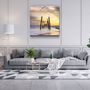 Autres décorations murales - ・"Palm Trees"・Glass Wall Art | Artdesigna Glass Printing Wall Arts. - ARTDESIGNA