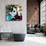 Other wall decoration - ・"Cherry Blossom"・Glass Wall Art | Artdesigna Glass Printing Wall Arts. - ARTDESIGNA