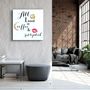 Autres décorations murales - ・"Giraffe"・Glass Wall Art | Artdesigna Glass Printing Wall Arts. - ARTDESIGNA