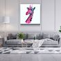Other wall decoration - ・"Bay Giraffe"・Glass Wall Art | Artdesigna Glass Printing Wall Arts. - ARTDESIGNA