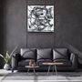Autres décorations murales - ・"Gold Stamps"・Glass Wall Art | Artdesigna Glass Printing Wall Arts. - ARTDESIGNA