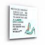 Other wall decoration - ・"Think Different"・Glass Wall Art | Artdesigna Glass Printing Wall Arts. - ARTDESIGNA