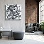 Autres décorations murales - ・"Gold Stamps"・Glass Wall Art | Artdesigna Glass Printing Wall Arts. - ARTDESIGNA