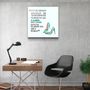 Other wall decoration - ・"Think Different"・Glass Wall Art | Artdesigna Glass Printing Wall Arts. - ARTDESIGNA