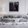 Autres décorations murales - ・"Floral Yellow"・Glass Wall Art | Artdesigna Glass Printing Wall Arts. - ARTDESIGNA