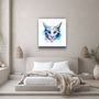 Autres décorations murales - ・"Shimmering Yoga"・Glass Wall Art | Artdesigna Glass Printing Wall Arts. - ARTDESIGNA