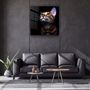 Other wall decoration - ・"Red Expressions"・Glass Wall Art | Artdesigna Glass Printing Wall Arts. - ARTDESIGNA