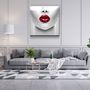 Other wall decoration - ・"Purple Flower"・Glass Wall Art | Artdesigna Glass Printing Wall Arts. - ARTDESIGNA
