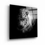 Other wall decoration - ・"Purple Damask"・Glass Wall Art | Artdesigna Glass Printing Wall Arts. - ARTDESIGNA