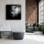 Other wall decoration - ・"Purple Damask"・Glass Wall Art | Artdesigna Glass Printing Wall Arts. - ARTDESIGNA