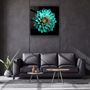 Other wall decoration - ・"Leaf Feast"・Glass Wall Art | Artdesigna Glass Printing Wall Arts. - ARTDESIGNA