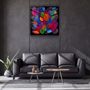 Other wall decoration - ・"Pink Pineapple"・Glass Wall Art | Artdesigna Glass Printing Wall Arts. - ARTDESIGNA