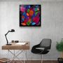 Other wall decoration - ・"Pink Pineapple"・Glass Wall Art | Artdesigna Glass Printing Wall Arts. - ARTDESIGNA