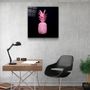Other wall decoration - ・"Abstract Dog Face"・Glass Wall Art | Artdesigna Glass Printing Wall Arts. - ARTDESIGNA