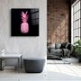 Other wall decoration - ・"Abstract Dog Face"・Glass Wall Art | Artdesigna Glass Printing Wall Arts. - ARTDESIGNA