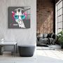 Autres décorations murales - ・"Tiger"・Glass Wall Art | Artdesigna Glass Printing Wall Arts. - ARTDESIGNA
