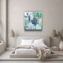 Other wall decoration - ・"Pink flower"・Glass Wall Art | Artdesigna Glass Printing Wall Arts. - ARTDESIGNA