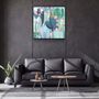 Other wall decoration - ・"Pink flower"・Glass Wall Art | Artdesigna Glass Printing Wall Arts. - ARTDESIGNA