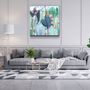 Other wall decoration - ・"Pink flower"・Glass Wall Art | Artdesigna Glass Printing Wall Arts. - ARTDESIGNA