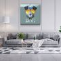 Other wall decoration - ・"Woman in Red Hat"・Glass Wall Art | Artdesigna Glass Printing Wall Arts. - ARTDESIGNA