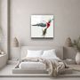 Other wall decoration - ・"Green Flower"・Glass Wall Art | Artdesigna Glass Printing Wall Arts. - ARTDESIGNA