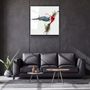 Other wall decoration - ・"Green Flower"・Glass Wall Art | Artdesigna Glass Printing Wall Arts. - ARTDESIGNA